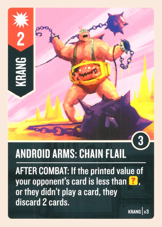 Android arms: Chain Flail