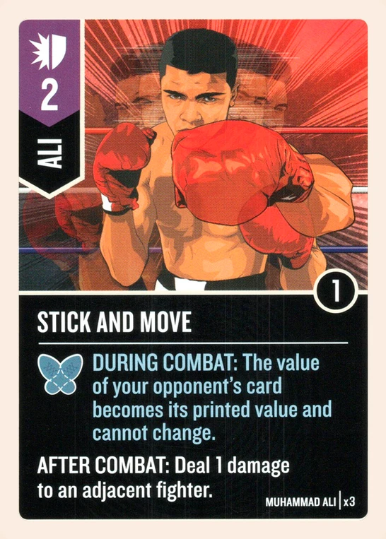 Stick and move