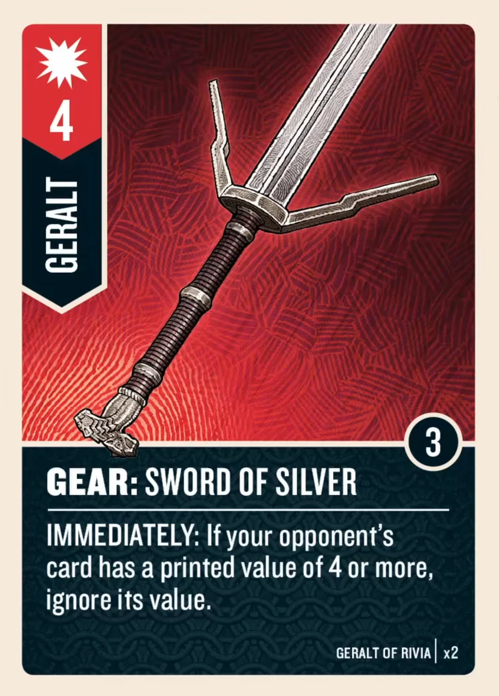 Gear: Sword of silver