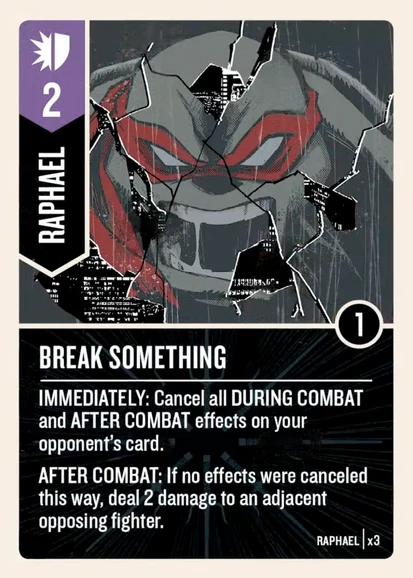 Break something
