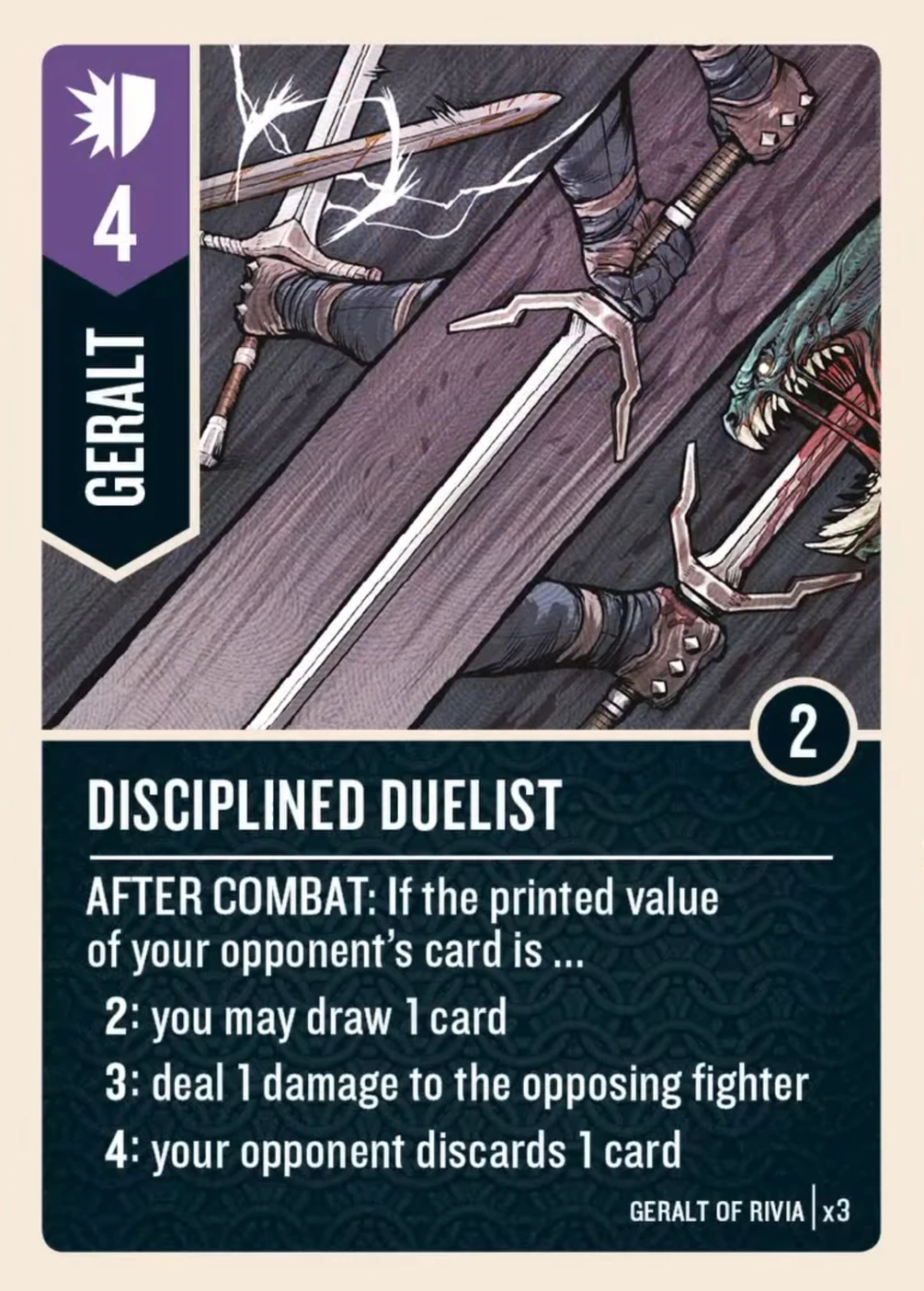 Disciplined Duelist