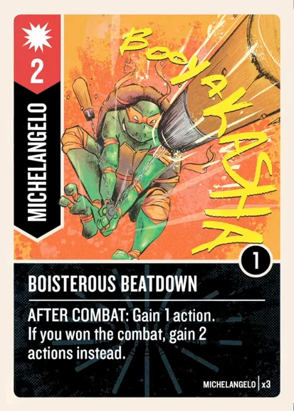 Boisterous beatdown