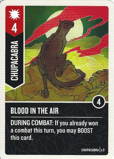 Blood in the air