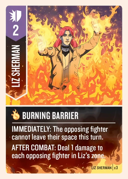 Burning Barrier